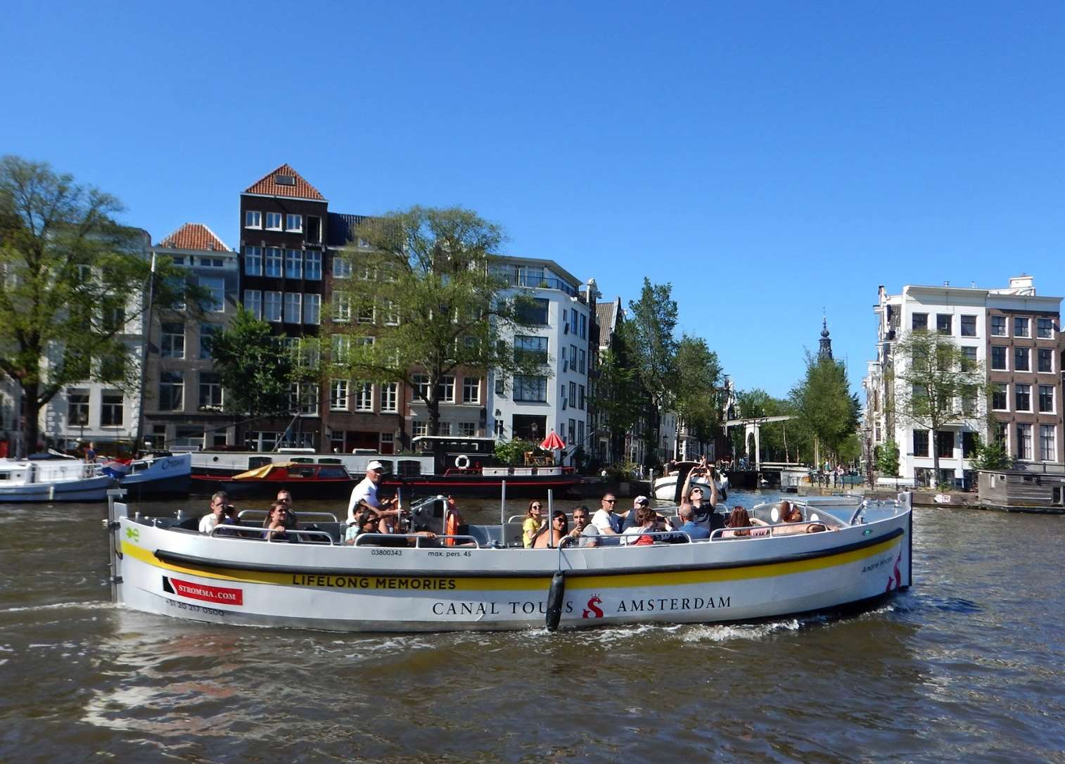 Open Boat Tour Amsterdam 3