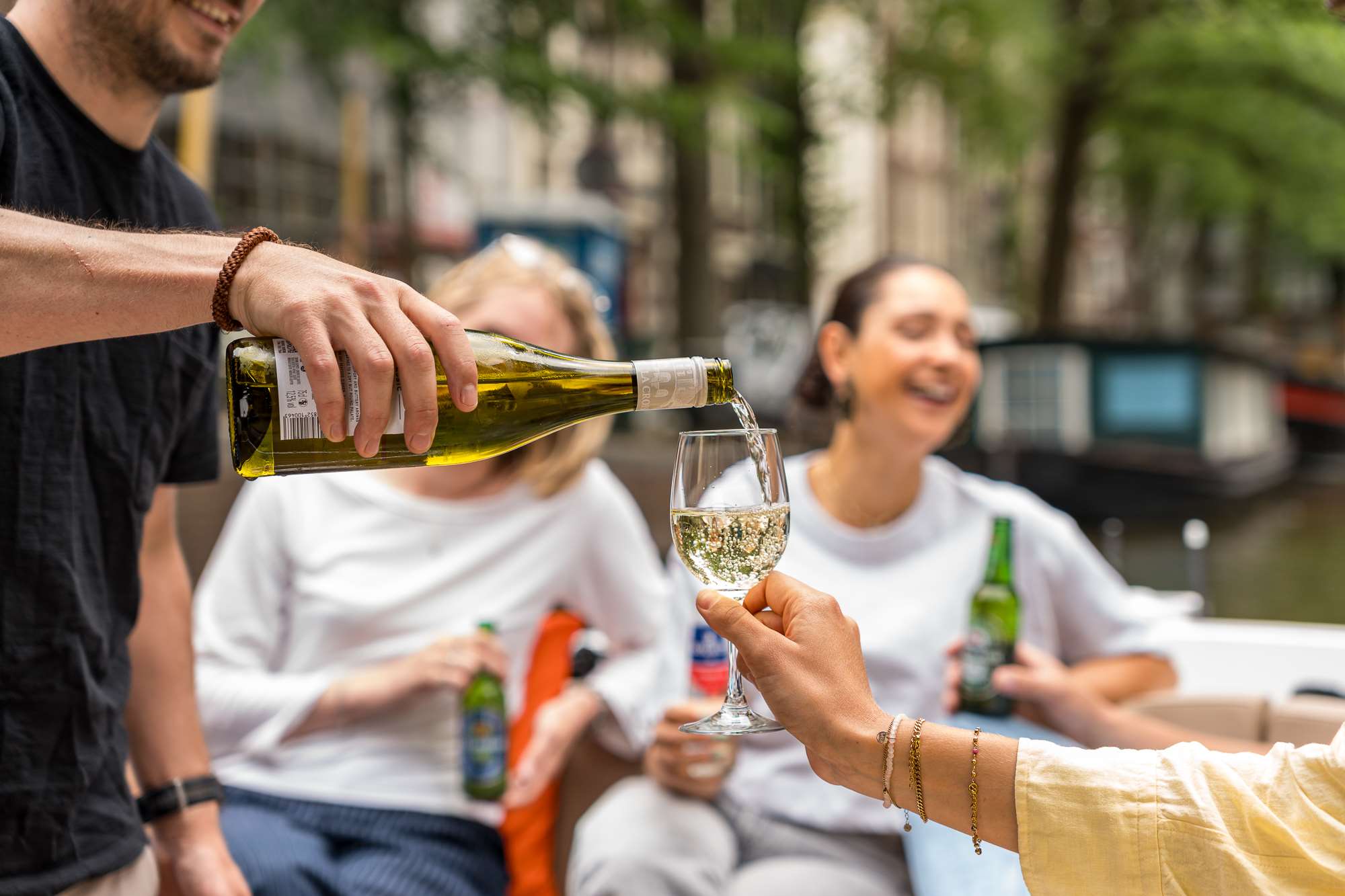 Open Boat Tour Amsterdam with Drinks 4