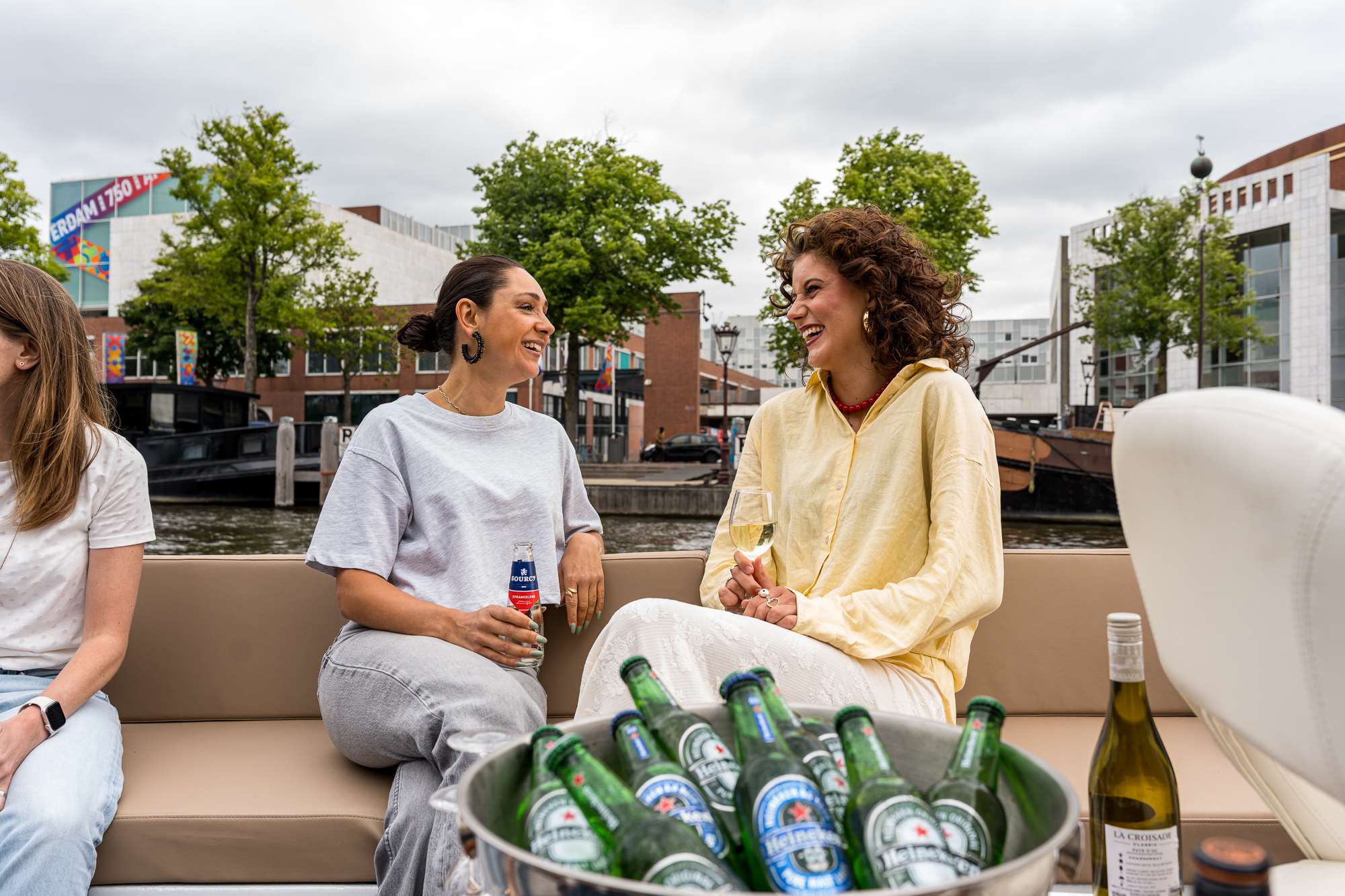 Open Boat Tour Amsterdam with Drinks 6